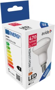 Avide LED R50 4.9W E14 CW 6400K | BR (SKU:ABR50CW-4.9W) Reflektív