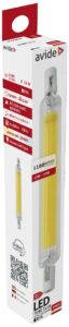 Avide LED 13W R7S 16x118mm WW 3000K | BR (SKU:ABR7SWW13W-CL) Lineáris