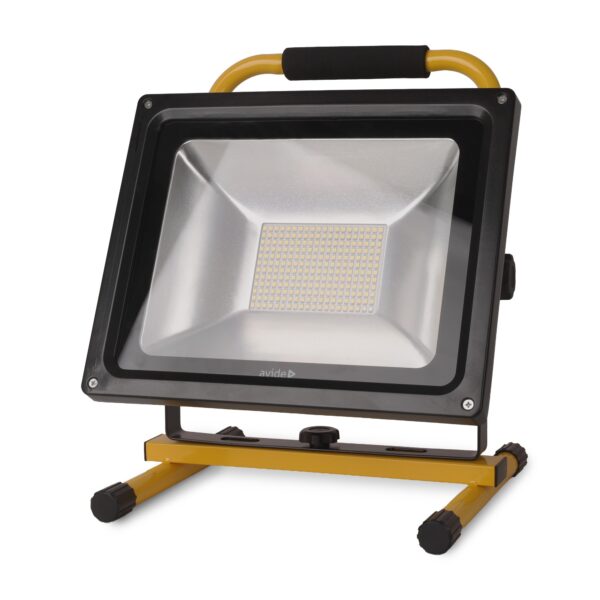 Avide LED Reflektor Akkumulátoros SMD 50W NW 4000K, USB kábellel | BR (SKU:ABRFLNW-50W-SMD) Akkumulátoros