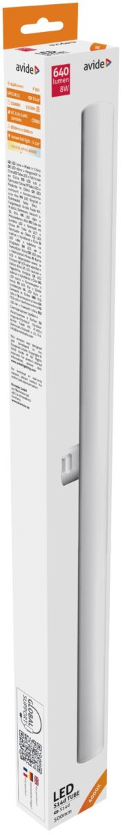 Avide LED Vonalizzó 8W 500mm S14d NW 4000K | BR (SKU:ABS14DNW-8W) Vonalizzó