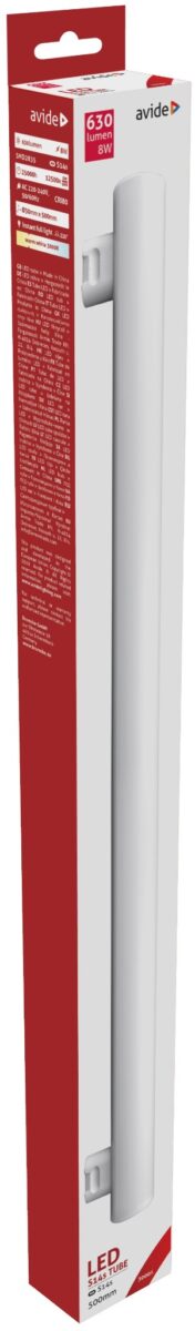 Avide LED Vonalizzó 8W 500mm S14s WW 3000K | BR (SKU:ABS14SWW-8W)