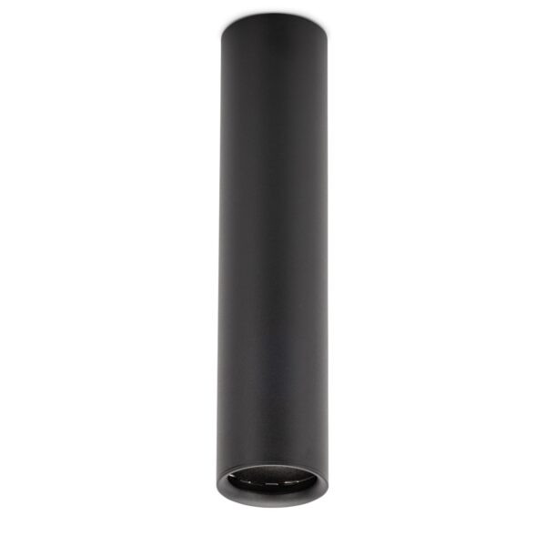 Avide GU10 Lámpatest Kerek Fekete 240mm | BR (SKU:ABSODL-55240-B) Fényforrás nélküli