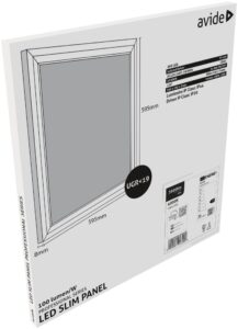 Avide LED Panel 600x600mm 36W NW 4000K 100lm/W UGR+IP44 Professional Range | BR (SKU:ABSLP600-36W-NW-PRO) Professional