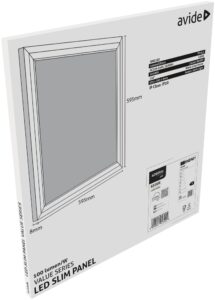 Avide LED Panel 600x600mm 40W WW 3000K 100lm/W Value Range | BR (SKU:ABSLP600-40W-WW-VAL) Value