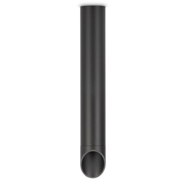 Avide GU10 Lámpatest Kerek Fekete 350mm | BR (SKU:ABSODL-55360-B) Fényforrás nélküli