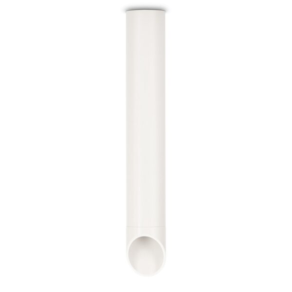 Avide GU10 Lámpatest Kerek Fehér 350mm | BR (SKU:ABSODL-55360-W) Fényforrás nélküli