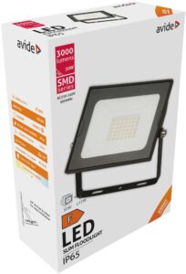 Avide LED Reflektor Slim SMD 30W NW 4000K | BR (SKU:ABSSFLNW-30W)