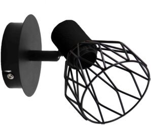 Avide Mennyezeti Lámpa Ivy 2xE14 Foglalattal Fekete | BR (SKU:ABCL-IV2B) Fényforrás nélküli