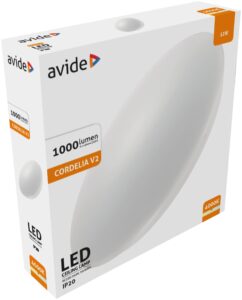Avide LED Mennyezeti Lámpa Cordelia V2 12W 280*65mm NW 4000K | BR (SKU:ACLO28NW-12W-CORDV2) 12W
