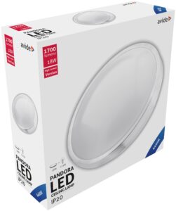 Avide LED Mennyezeti Lámpa Pandora (Alu) 18W 330*100mm CW 6400K | BR (SKU:ACLO33CW-18W-ALU) 18W
