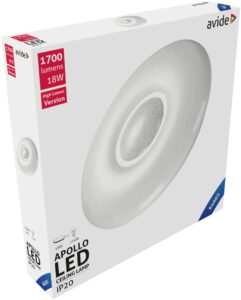 Avide LED Mennyezeti Lámpa Apollo 18W 348*62mm CW 6400K | BR (SKU:ACLO33CW-18W-APO) 18W