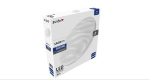 Avide LED Mennyezeti Lámpa IP44 Selene 18W 330*68mm CW 6400K | BR (SKU:ACLO33CW-18W-SELE44)