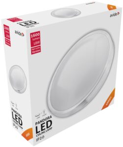Avide LED Mennyezeti Lámpa Pandora (Alu) 18W 330*100mm NW 4000K *Sérült csomagolás* | BR (SKU:ACLO33NW-18W-ALU-SCS) Mennyezeti