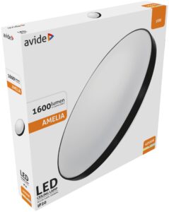 Avide LED Mennyezeti Lámpa Amelia Króm 18W 355*65mm NW 4000K | BR (SKU:ACLO33NW-18W-AME-C)