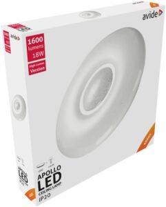 Avide LED Mennyezeti Lámpa Apollo 18W 348*62mm NW 4000K | BR (SKU:ACLO33NW-18W-APO)
