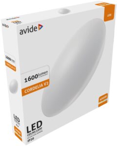 Avide LED Mennyezeti Lámpa Cordelia V2 18W 330*65mm NW 4000K | BR (SKU:ACLO33NW-18W-CORDV2) 18W