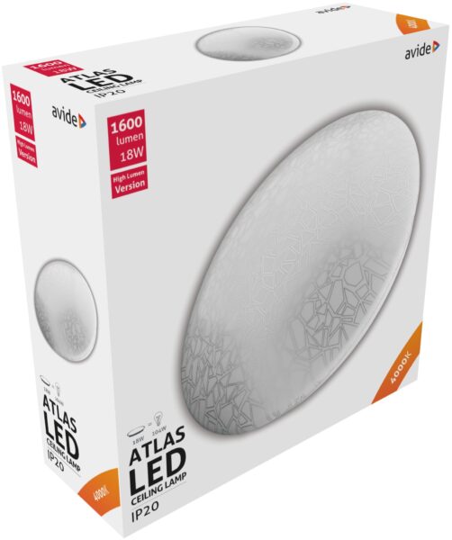 Avide LED Mennyezeti Lámpa Janet 18W 330*60mm NW 4000K *Sérült Csomagolás* | BR (SKU:ACLO33NW-18W-JAN-SCS) Mennyezeti lámpák