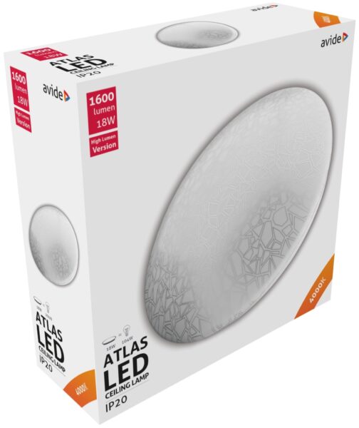 Avide LED Mennyezeti Lámpa Atlas (Mozaik) 18W 330*100mm NW 4000K *Sérült csomagolás* | BR (SKU:ACLO33NW-18W-MO-SCS) 18W Avide LED Mennyezeti Lámpa Atlas (Mozaik) 18W 330*100mm NW 4000K *Sérült csomagolás* | BR (SKU:ACLO33NW-18W-MO-SCS) 18W