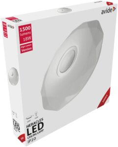 Avide LED Mennyezeti Lámpa Heracles 18W 348*66mm WW 3000K | BR (SKU:ACLO33WW-18W-HER)
