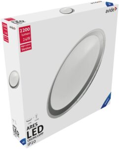 Avide LED Mennyezeti Lámpa Ares 24W 430*90mm CW 6400K | BR (SKU:ACLO38CW-24W-ARE) 24W