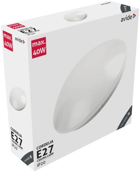 Avide LED Mennyezeti Lámpa Cordelia 380*110m 2xE27 | BR (SKU:ACLO38E27-CO) Mennyezeti lámpák Avide LED Mennyezeti Lámpa Cordelia 380*110m 2xE27 | BR (SKU:ACLO38E27-CO) Mennyezeti lámpák