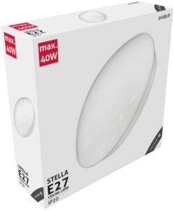Avide LED Mennyezeti Lámpa Stella 380*110m 2xE27 | BR (SKU:ACLO38E27-ST) E27
