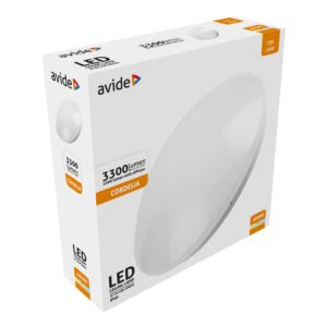 Avide LED Mennyezeti Lámpa Cordelia 22W 380*110mm NW 4000K 100lm/W | BR (SKU:ACLO38NW-22W-CORD) 22W
