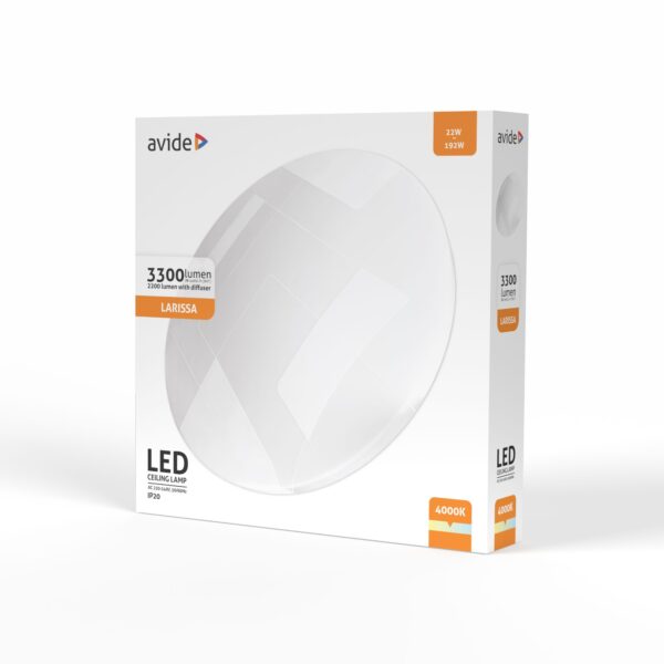 Avide LED Mennyezeti Lámpa Larissa 22W 380*65mm NW 4000K 100lm/W | BR (SKU:ACLO38NW-22W-LAR) Mennyezeti lámpák Avide LED Mennyezeti Lámpa Larissa 22W 380*65mm NW 4000K 100lm/W | BR (SKU:ACLO38NW-22W-LAR) Mennyezeti lámpák