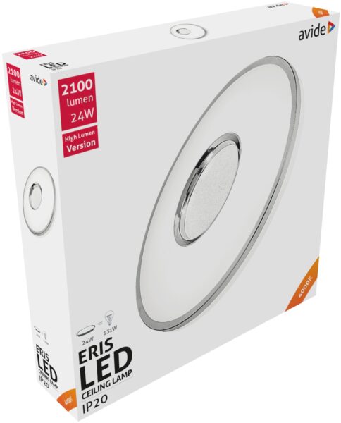 Avide LED Mennyezeti Lámpa Eris 24W 380*85mm NW 4000K | BR (SKU:ACLO38NW-24W-ERI) 24W Avide LED Mennyezeti Lámpa Eris 24W 380*85mm NW 4000K | BR (SKU:ACLO38NW-24W-ERI) 24W