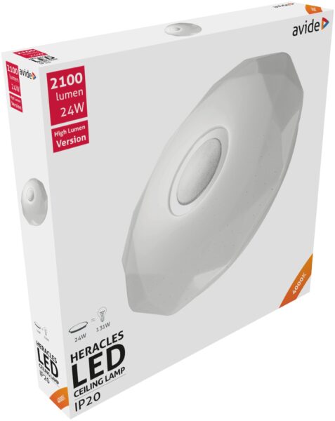 Avide LED Mennyezeti Lámpa Heracles 24W 395*66mm NW 4000K | BR (SKU:ACLO38NW-24W-HER) 24W Avide LED Mennyezeti Lámpa Heracles 24W 395*66mm NW 4000K | BR (SKU:ACLO38NW-24W-HER) 24W