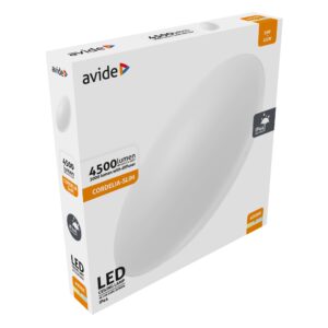 Avide LED Mennyezeti Lámpa IP44 Cordelia Slim 30W 380*70mm NW 4000K 100lm/W | BR (SKU:ACLO38NW-30W-CORDSL44) 30W