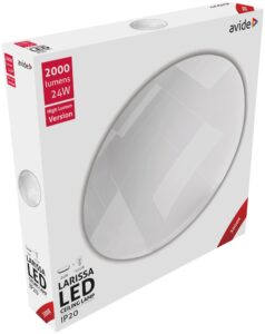 Avide LED Mennyezeti Lámpa Larissa 24W 375*70mm WW 3000K | BR (SKU:ACLO38WW-24W-LAR) 24W