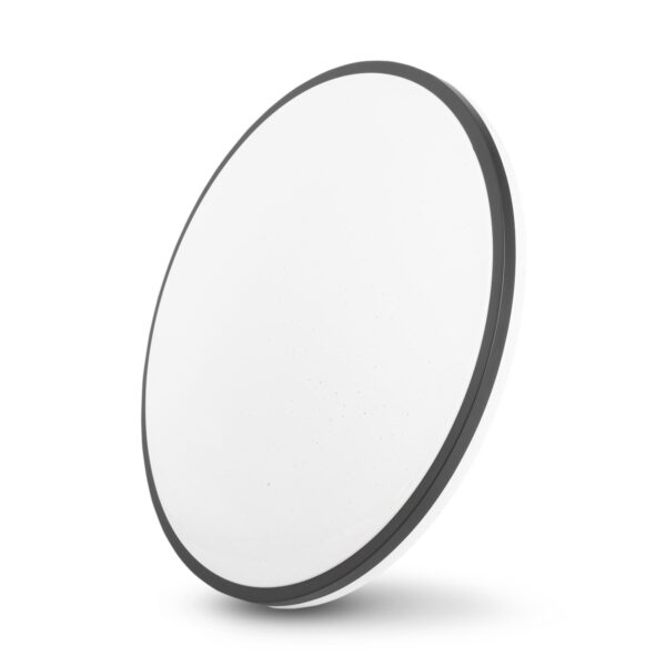 Avide LED Mennyezeti Lámpa Pandora-CCT (Alu) 44W (22+22) Távirányítóval | BR (SKU:ACLOCCT-44W-PAN) Mennyezeti lámpák