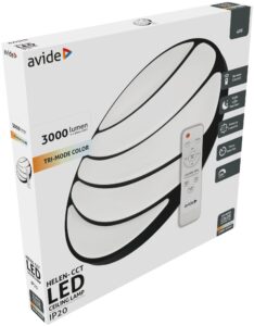 Avide LED Mennyezeti Lámpa Helen-CCT 48W Távirányítóval | BR (SKU:ACLOCCT-48W-R-HEL) Távirányítós