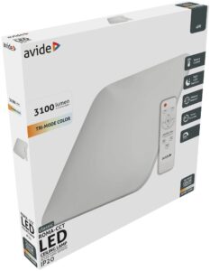 Avide LED Mennyezeti Lámpa Classic Roma-CCT 48W 3100lm Távirányítóval | BR (SKU:ACLOCCT-48W-ROMA-NS) Távirányítós
