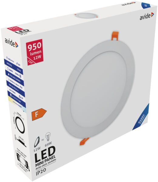 Avide LED Beépíthető Kerek Mennyezeti Lámpa ALU 12W CW 6400K | BR (SKU:ACRPCW-R-12W-ALU) Kerek Avide LED Beépíthető Kerek Mennyezeti Lámpa ALU 12W CW 6400K | BR (SKU:ACRPCW-R-12W-ALU) Kerek
