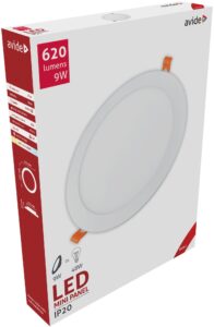 Avide LED Beépíthető Kerek Mennyezeti Lámpa ALU Szatén nikkel 6W NW 4000K | BR (SKU:ACRPNW-R-6W-ALU-SN) Kerek
