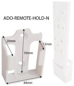 Avide Design Oyster Fali Tartó 2-es típusú Távirányítóhoz | BR (SKU:ADO-REMOTE-HOLD-N) Kiegészítők