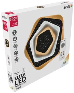 Avide Design Mennyezeti Lámpa Harper-5 65W NW 4000K | BR (SKU:ADCL-65W-HAR5) Mennyezeti