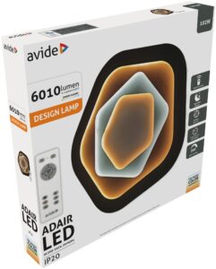 Avide Design Mennyezeti Lámpa Adair 102W(51+51) RF Távirányítóval | BR (SKU:ADO3S-ADA-2.4G) Mennyezeti