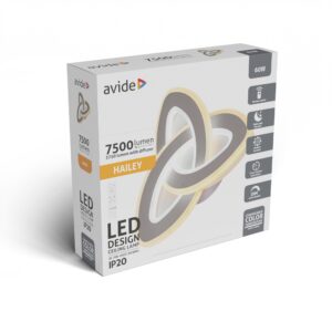 Avide Design Mennyezeti Lámpa Emilia 65W RF Távirányítóval | BR (SKU:ADO3S-EMI-2.4G) Mennyezeti