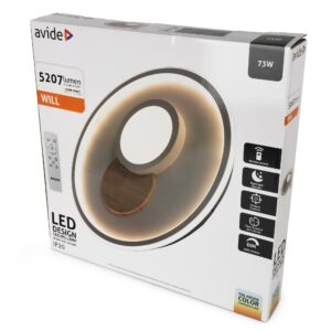 Avide Design Mennyezeti Lámpa Will 73W RF Távirányítóval | BR (SKU:ADO3S-WILL-2.4G)