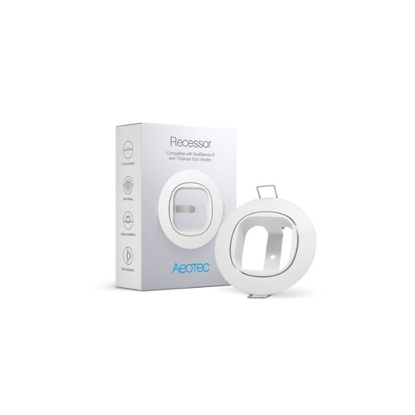 Aeotec Recessor – süllyesztett rögzítőkeret MultiSensor 6/7 és TriSensor érzékelőkhöz (DSE010) Aeotec DSE010 Aeotec Recessor – süllyesztett rögzítőkeret MultiSensor 6/7 és TriSensor érzékelőkhöz (DSE010) Aeotec DSE010