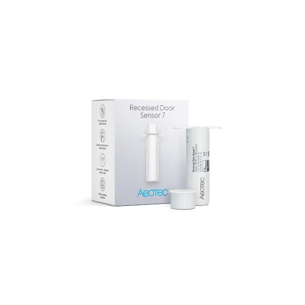 Aeotec Recessed Door Sensor 7 – süllyesztett ajtónyitás-érzékelő – Z-Wave (ZW187) Aeotec ZW187