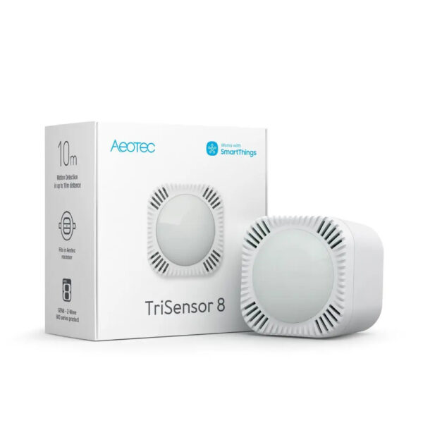 Aeotec TriSensor 8 – 3 az 1-ben érzékelő: (hőmérő + mozgás és fényintenzitás), Z-Wave 800 sorozat (ZWA045-C) Aeotec ZWA045-C Aeotec TriSensor 8 – 3 az 1-ben érzékelő: (hőmérő + mozgás és fényintenzitás), Z-Wave 800 sorozat (ZWA045-C) Aeotec ZWA045-C