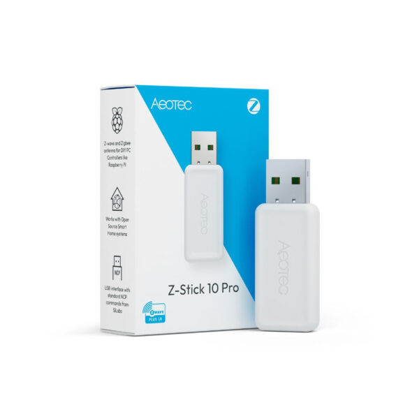 Aeotec Z-Stick 10 Pro – Z-Wave és Zigbee USB adapter (ZWA060-C) Aeotec ZWA060-C Aeotec Z-Stick 10 Pro – Z-Wave és Zigbee USB adapter (ZWA060-C) Aeotec ZWA060-C