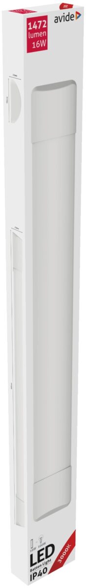 Avide LED Pultmegvilágító lámpatest 600mm 16W 3000K WW | BR (SKU:ALBLWW-16W) Pultmegvilágító lámpa