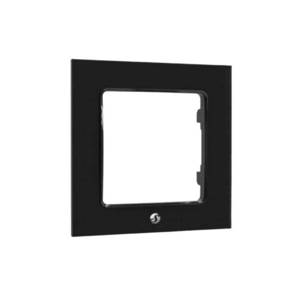 Shelly Wall Switch sorolókeret, 1-es fekete üveg előlapos fali kapcsoló FG3800235266250 Shelly Wall Switch sorolókeret, 1-es fekete üveg előlapos fali kapcsoló FG3800235266250