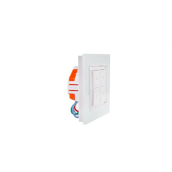 Shelly Wall Switch fali villanykapcsoló, 4 gombos fehér fali kapcsoló FG3800235266212 Shelly Wall Switch fali villanykapcsoló, 4 gombos fehér fali kapcsoló FG3800235266212
