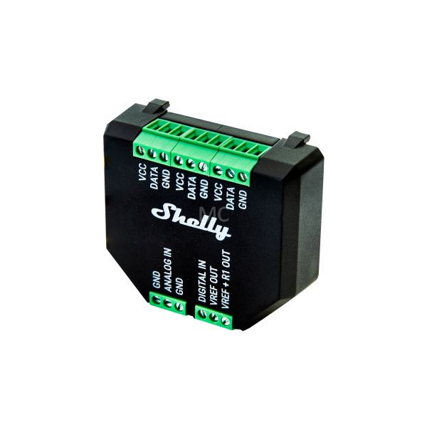 Shelly szenzor adapter Shelly PLUS relékhez (DS18B20 hőmérséklet-érzékelő, és más szenzorok csatlakoztatásához) érzékelő FG3800235266427 Shelly szenzor adapter Shelly PLUS relékhez (DS18B20 hőmérséklet-érzékelő, és más szenzorok csatlakoztatásához) érzékelő FG3800235266427